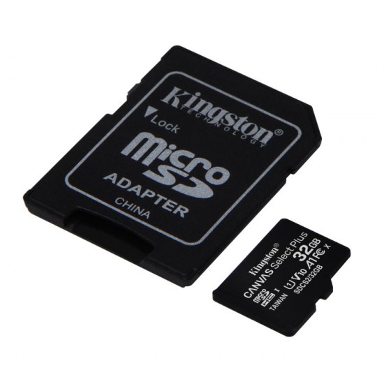Memoria Micro Sdhc Kingston 32gb Cl10, Sdcs2/32gb Canvas Select Plus
