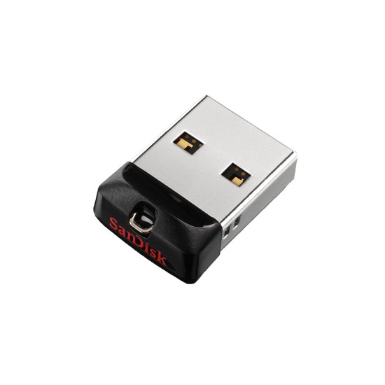 Memoria USB 2.0 64GB Sandisk Cruzer Fit Z33 Negro Mini, SDCZ33-064G-G35