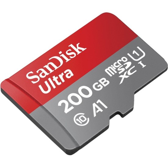 Memoria Micro SDXC Ultra 200GB Sandisk Clase10, SDSQUAR-200G-GN6MA