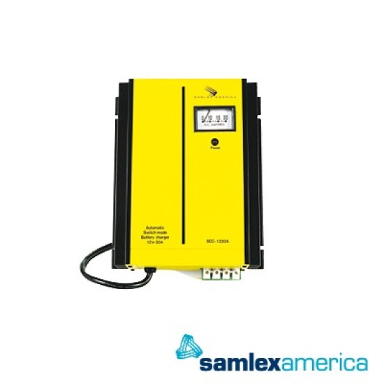 Cargador de baterías Samlex plomo ácido 12V/30A