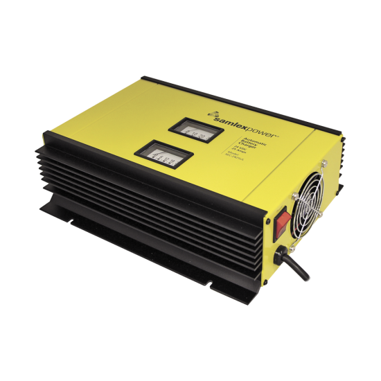 Cargador de batería Samlex SEC-1250-UL plomo ácido 12 volts, 50 AMPS