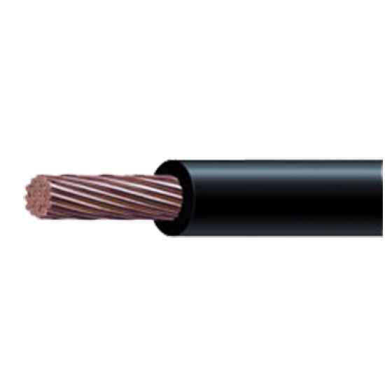 Bobina de cable Indiana 10AWG conductor de cobre suave cableado, aislamiento de pvc, auto extinguible 100m, SL-Y-304-BLK