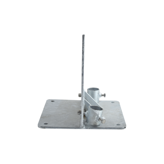 Base para mastil Syscom con ajuste de ángulo 1" a 1-3/4", SLM-BA-3G