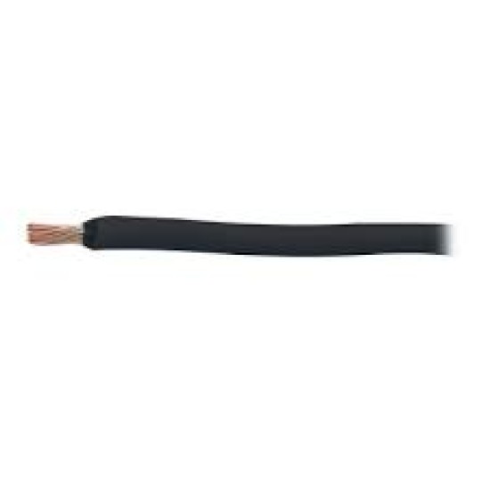 Bobina de cable cobre recubierto Indiana THW-LS 2AWG/ 19 hilos/ color negro/ 100 metros, SLY-286-BLK/100