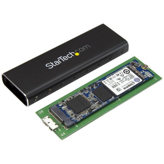 Adaptador SSD M.2 a USB 3.0 UASP con gabinete, SM2NGFFMBU33