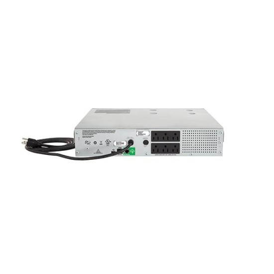 No Break APC Smart-UPS SMC1000-2UC Linea Interactiva 600W/ 1000VA, 6 Contactos, Pantalla LCD, Para Rack 2U