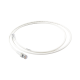 Cable Patch Cord SKINNY Siemon CAT6A, Blindado S/FTP, 5FT,28 AWG, Color Blanco, SP6A-S05-02