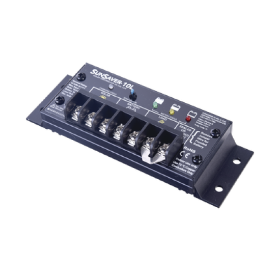 Controlador carga y descarga Sunsaver, 10A/12VCD, CSS-10L-12V