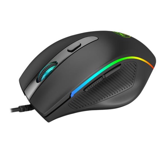 Mouse Gamer T-Dagger Recruit 2 T-TGM108 Alambrico/ USB/ RGB/ 7 Botones/ Max 3200DPI/ Color Negro