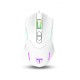 Mouse Gamer T-Dagger Brigadier White T-TGM206W Alambrico/ USB/ RGB/ 7 Botones/ Max 7200DPI/ Color Blanco