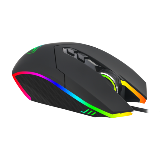 Mouse Gamer T-Dagger Lieutenant-T-TGM301 Alambrico/ USB/ RGB/ Max 8000DPI/ Color Negro