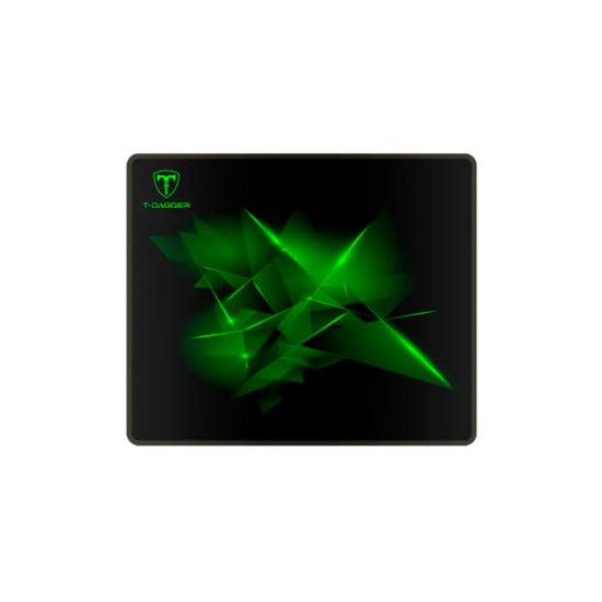 Mousepad T-DAGGER Geometry M T-TMP201 360X300MM/ Speed/ Resistente al Agua/ Color Negro-Verde