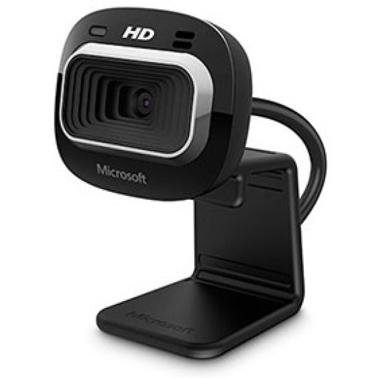Webcam Microsoft Lifecam HD-3000 1280X720P/ USB 2.0/ Negro, T3H-00011