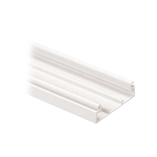 Base para Canaleta Panduit T-45 de PVC Rígido con Cinta Adhesiva, Color Blanco, T45BIW8-A