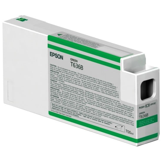 Tinta Epson Stylus Pro Verde 7900, 9900 700ml, T636b00