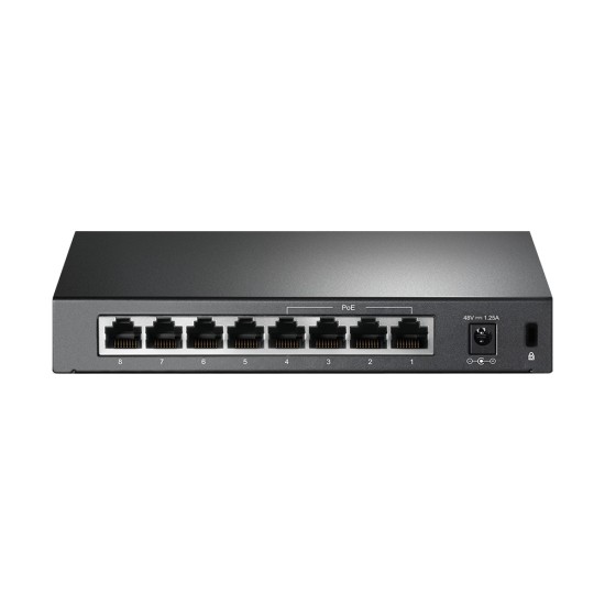 Switch Tp-Link TL-SF1008P de 8 puertos 10/100MBPS, 4 puertos POE, 57 W