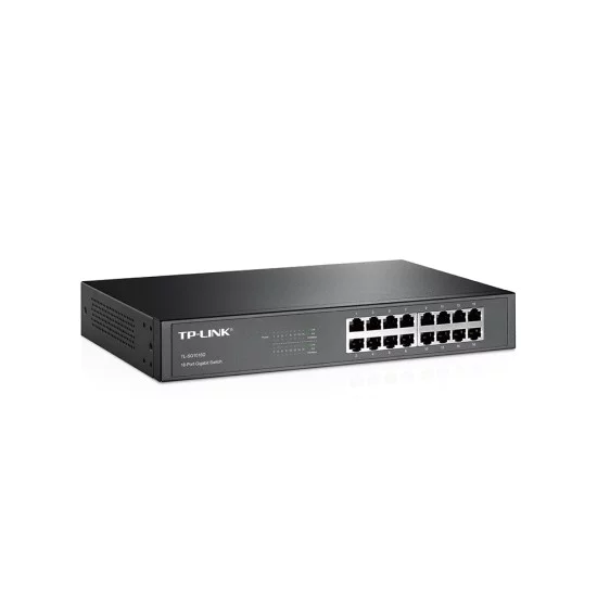 Switch Gigabit TP-Link TL-SG1016D 16P 10/100/1000MB No Administrable, para rack