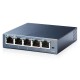 Switch Gigabit TP-Link TL-SG105 5 puertos carcasa metálica, no administrable