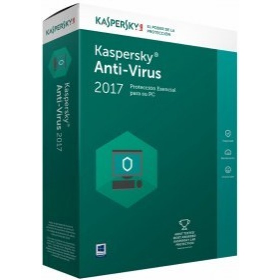 Antivirus Kaspersky 5 usuarios 1 año caja, TMKS-187