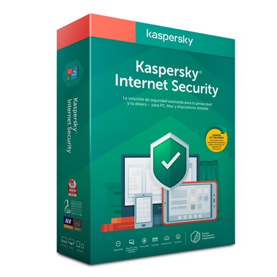 Antivirus Kaspersky Internet Security 10 usuarios 3 años Multidispositivo Licencia Digital, Tmks-262