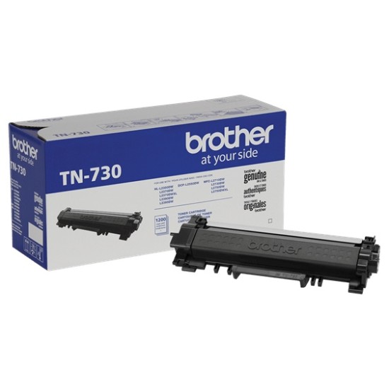 Toner Brother TN730 Negro Laser Monocromatico 1200 Paginas