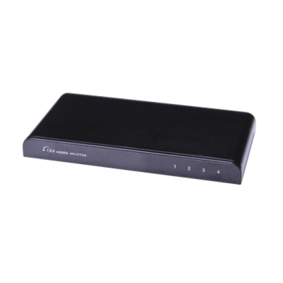 Divisor HDMI de 1 entrada a 4 salidas EPCOM TT-314-PRO, 4Kx2K @ 30 Hz soporta 3D, Soporta 30m en la entrada, 25m en las salidas.