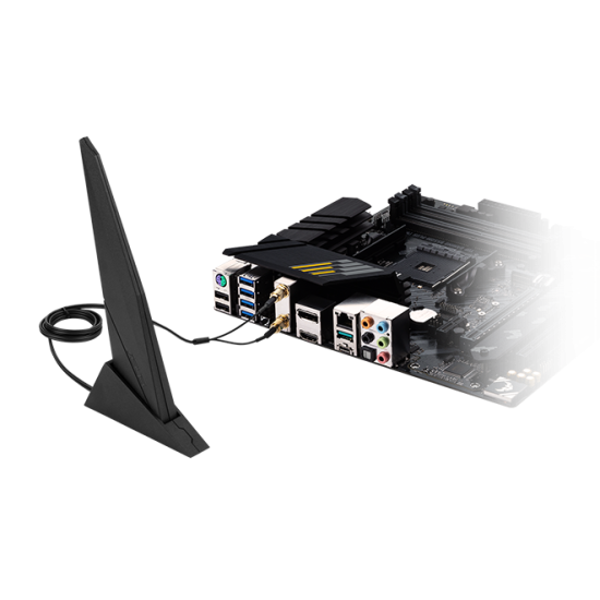 Tarjeta Madre Asus TUF Gaming B550M-PLUS (WI-FI),socket AM4, DDR4 / 4DIMM / HDMI 2.1, MicroATX