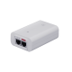 Adaptador PoE Ubiquiti de 48 VDC, 0.32 A puerto Gigabit, ideal para equipos UniFi, U-POE-AF