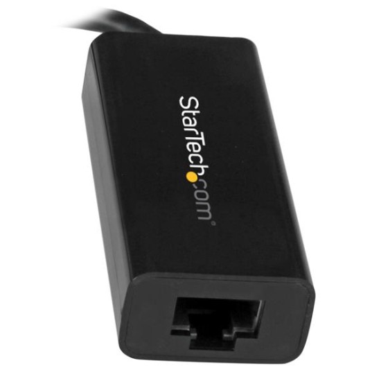 Adaptador Startech USB-C a ethernet gigabit negro, US1GC30B