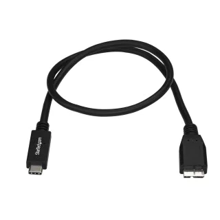 Cable USB 3.0 Startech con B. USB A Hembra color Negro