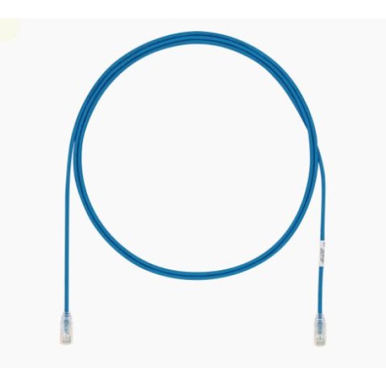 Cable de Parcheo UTP CAT6A Panduit UTP28X5BU CM/ LSZH/ 28AWG/ Color Azul/ 5FT