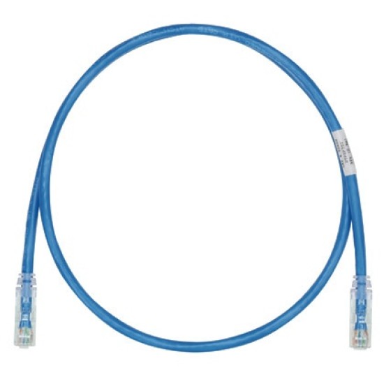Cable de Parcheo TX6 UTP CAT6 Panduit 24AWG CM/ LSZH Color Azul 1.5 Metros, UTPSP5BUY