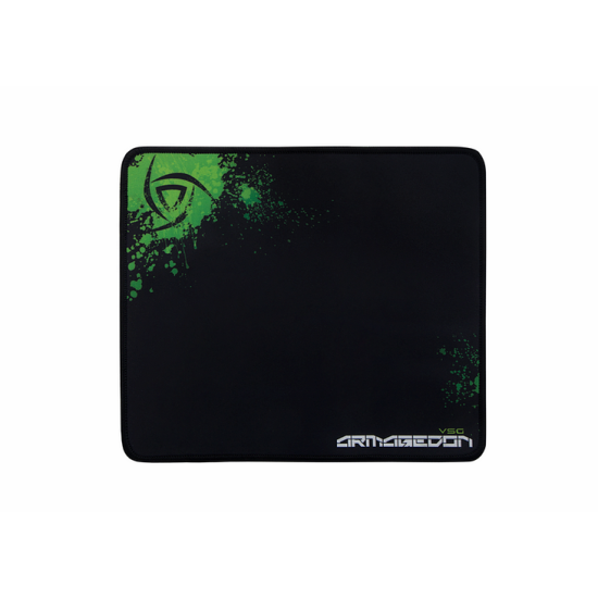 Mousepad Gamer VSG Armagedon VG-MP67 Tela/ Antiderrape/ Negro, Verde
