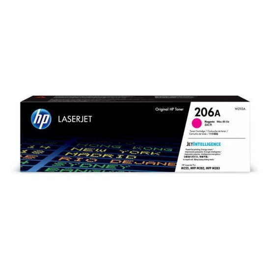 Toner HP Laserjet 206a color magenta,1250 paginas, W2113A