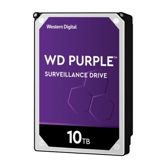 Disco Duro Western Digital Purple 10TB 3.5" Sata III, WD102PURZ