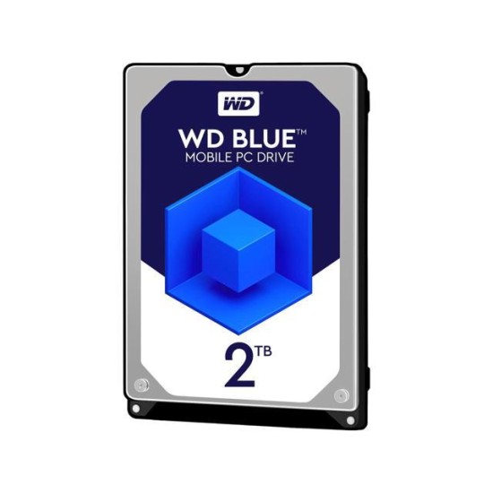 Disco Duro Interno 2TB WD Blue 2.5" SATA3 5400RPM, WD20SPZX