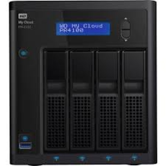 Nas WD My Cloud PR4100 40TB/ 1.6GHZ/ 4GB/ 2 Ethernet/ 3 USB3.0