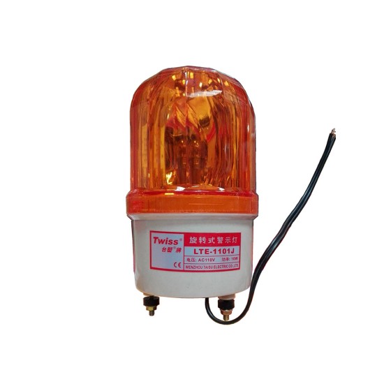 Luz estroboscopica giratoria WJJD/ alarma audible/ compatible con barreras vehicular/ motor deslizante