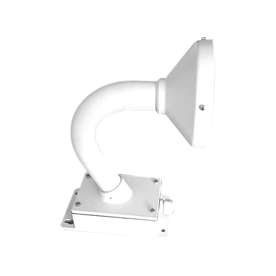 Montaje universal de pared cuello de ganso para cámaras domo y bala con caja de conexiones, Syscom XGA160C