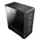 Gabinete Gamer Xzeal XZ135 Con Ventana Led RGB/ ATX/ Midi Tower/ USB 2.0-3.2/ Sin Fuente/ Color Negro, XZCGB07B