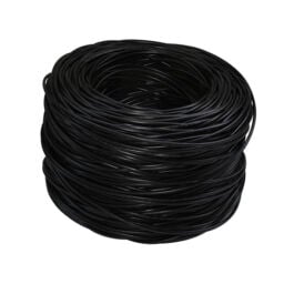 Bobina de 305 metros de cable UTP categoría 6, X-Case color negro