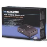 Convertidor de Video Manhattan 177351 SVGA+Audio a HDMI