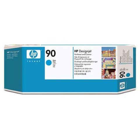 Cabezal y limpiador HP LF 90 Cyan para 4000/4500 C5055A Cabezal y limpiador HP LF 90 Cyan para 4000/4500 C5055A