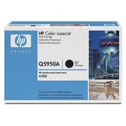 Tóner HP Q5950A Negro 11,000 páginas para Láser 4700