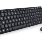 Kit Teclado y Mouse Inalámbrico Logitech MK220 negro, 920-004430