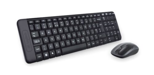 Kit Teclado y Mouse Inalámbrico Logitech MK220 negro, 920-004430 Kit Teclado y Mouse Inalámbrico Logitech MK220 negro, 920-004430