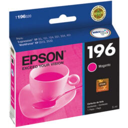 Cartucho de tinta Epson 196 magenta p/XP-401/WF-2532 T196320
