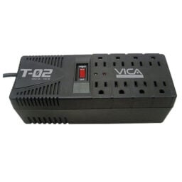 Regulador Vica T-02 de 1200VA/700W 8 contactos
