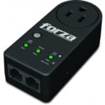 Supresor Forza FVP-1201N Zion 1 contacto 300J RJ45 negro