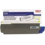 Tóner Okidata 44315301 amarillo para C610, 6000 páginas
